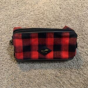 Buxton Buffalo Plaid Toiletries Cosmetic Shaving Travel Case